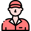food and restaurant,delivery,box,professions and jobs,people,job,package,professions,delivery man